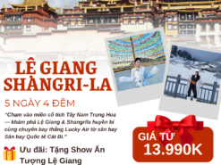 Hà Nội - Cát Bi - Lệ Giang - Shangri-la 5N4Đ